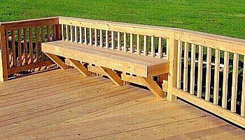Deck bench - basic add on