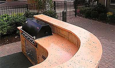 Kitchen Countertops Charlotte on The Best Outdoor Kitchen Countertops For Your Outdoor Kitchen