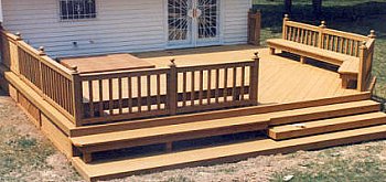 Deck Bench Seating