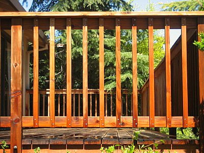 Wood Deck Railing Design Ideas