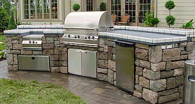 Kitchen Countertop Design on The Best Outdoor Kitchen Countertops For Your Outdoor Kitchen