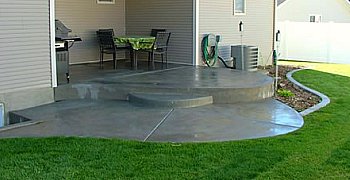 Concrete Patio Ideas Backyard