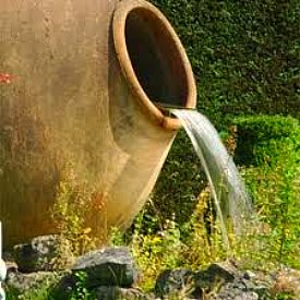 Pouring Urn Water Feature