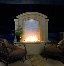 Outdoor Fireplace