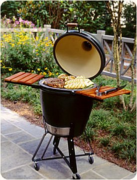 Big Green Egg rolling cart