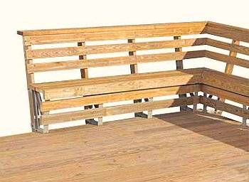 Best Deck Benches Design Ideas
