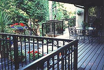 Deck Railing - aluminum decorative