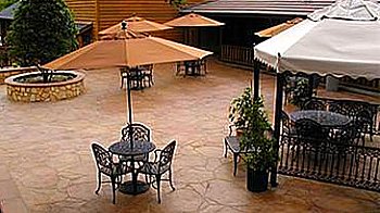 large patio